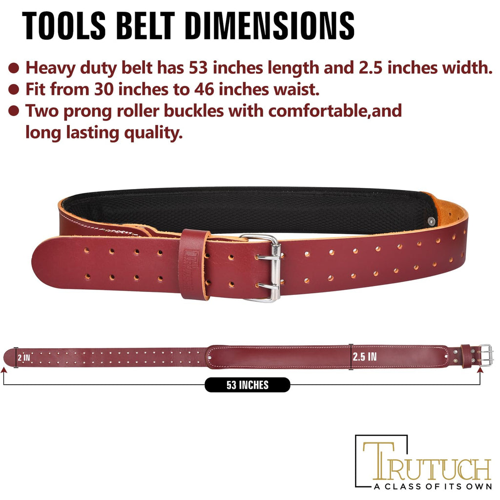 Leather Work Tool Belt Q54940