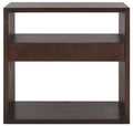 Dark Oak 2-Shelf 1-Drawer Console Table A1472