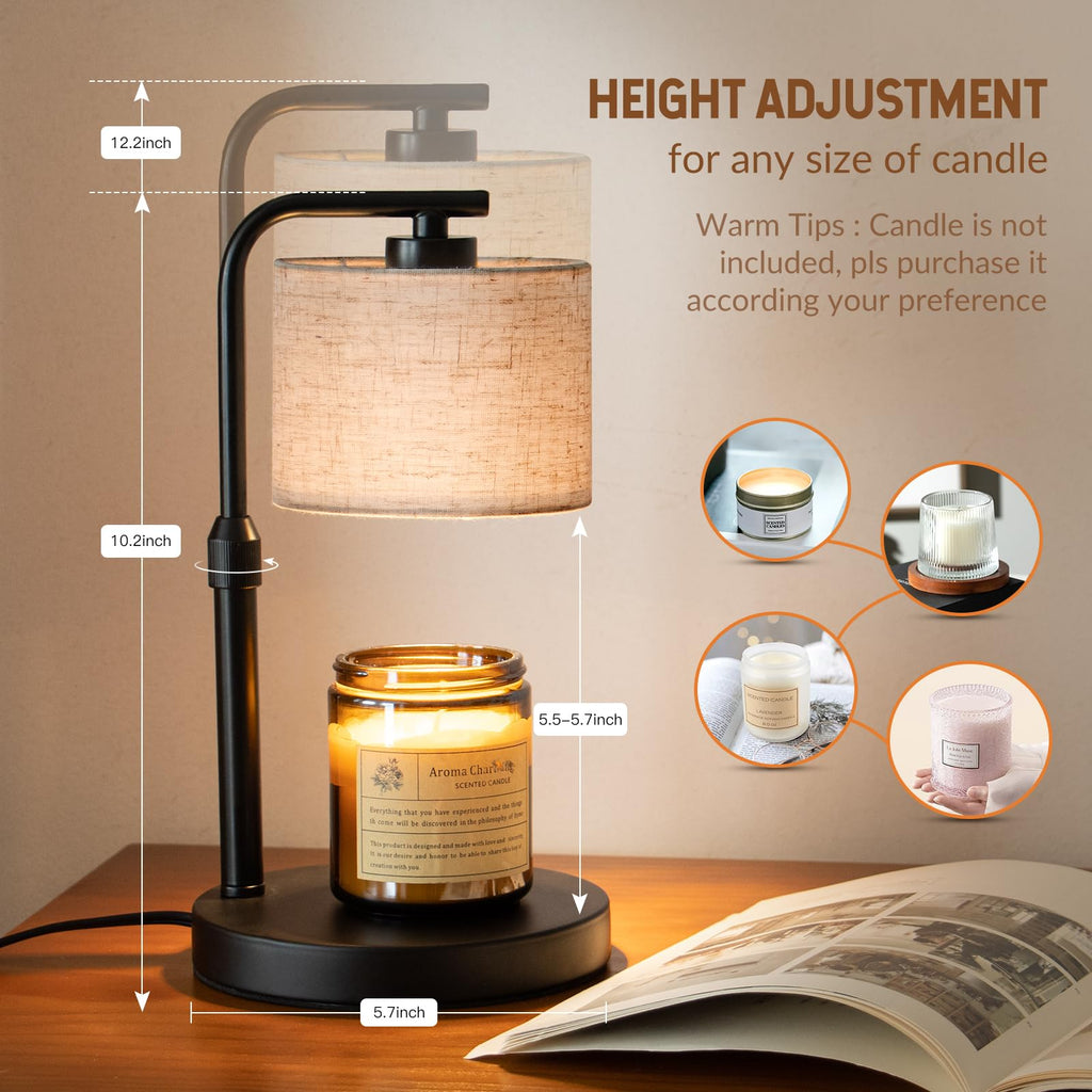 Dimmable Candle Warmer Lamp with Timer F78535