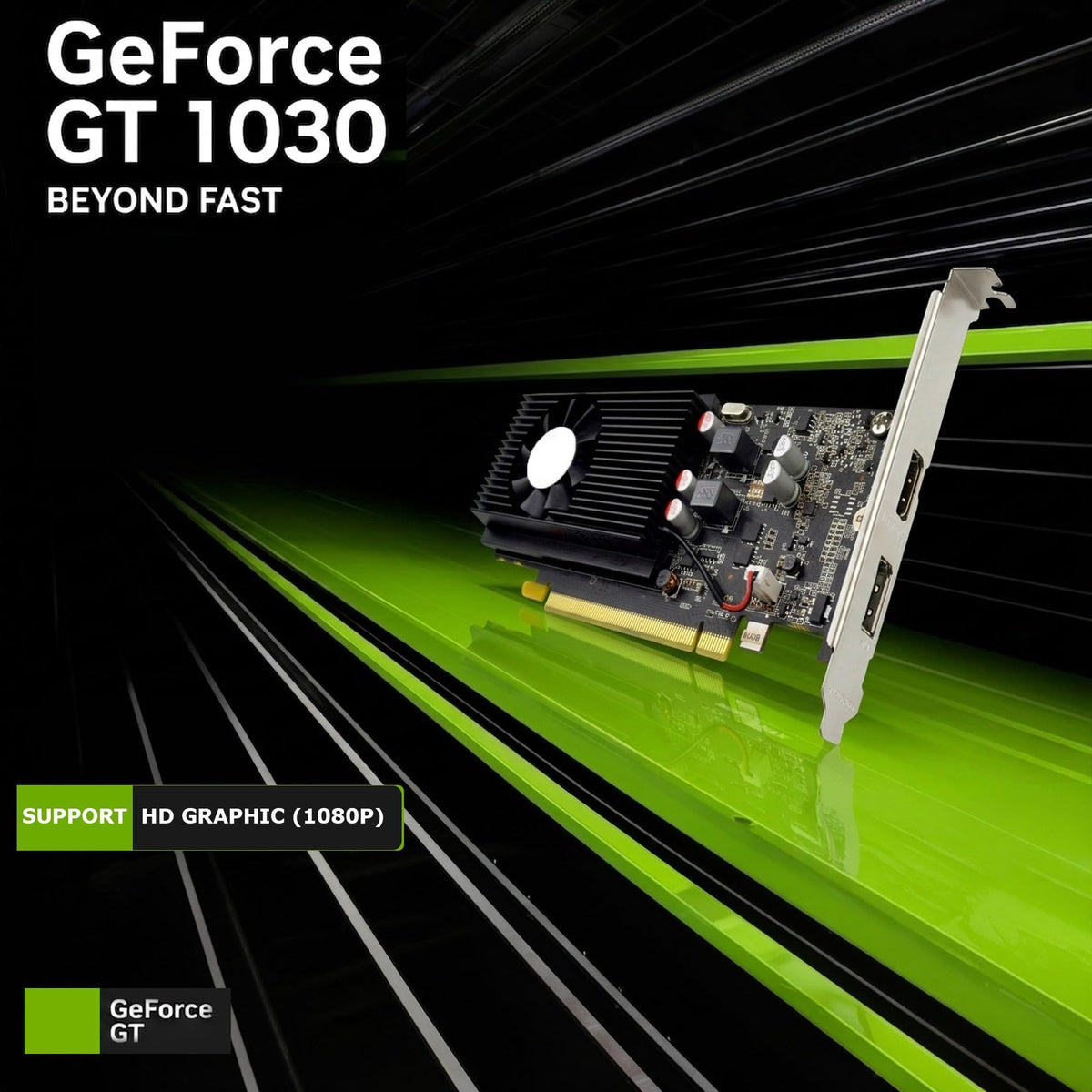 RGB Gaming Desktop PC Intel i5 16GB Ram 512GB SSD GeForce GT 1030 Windows 11 Pro N56108