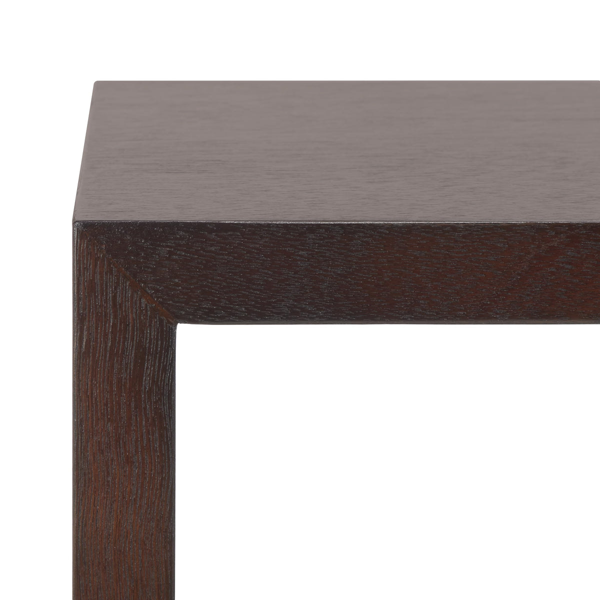 Dark Oak 2-Shelf 1-Drawer Console Table A1472