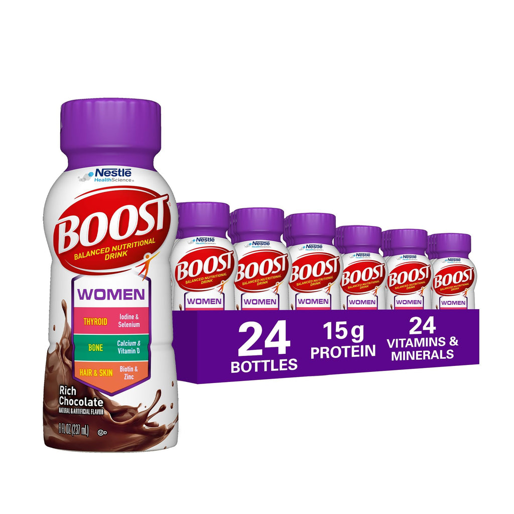 Women Balanced Nutritional Drink Rich Chocolate 8 FL OZ 24 pk U905