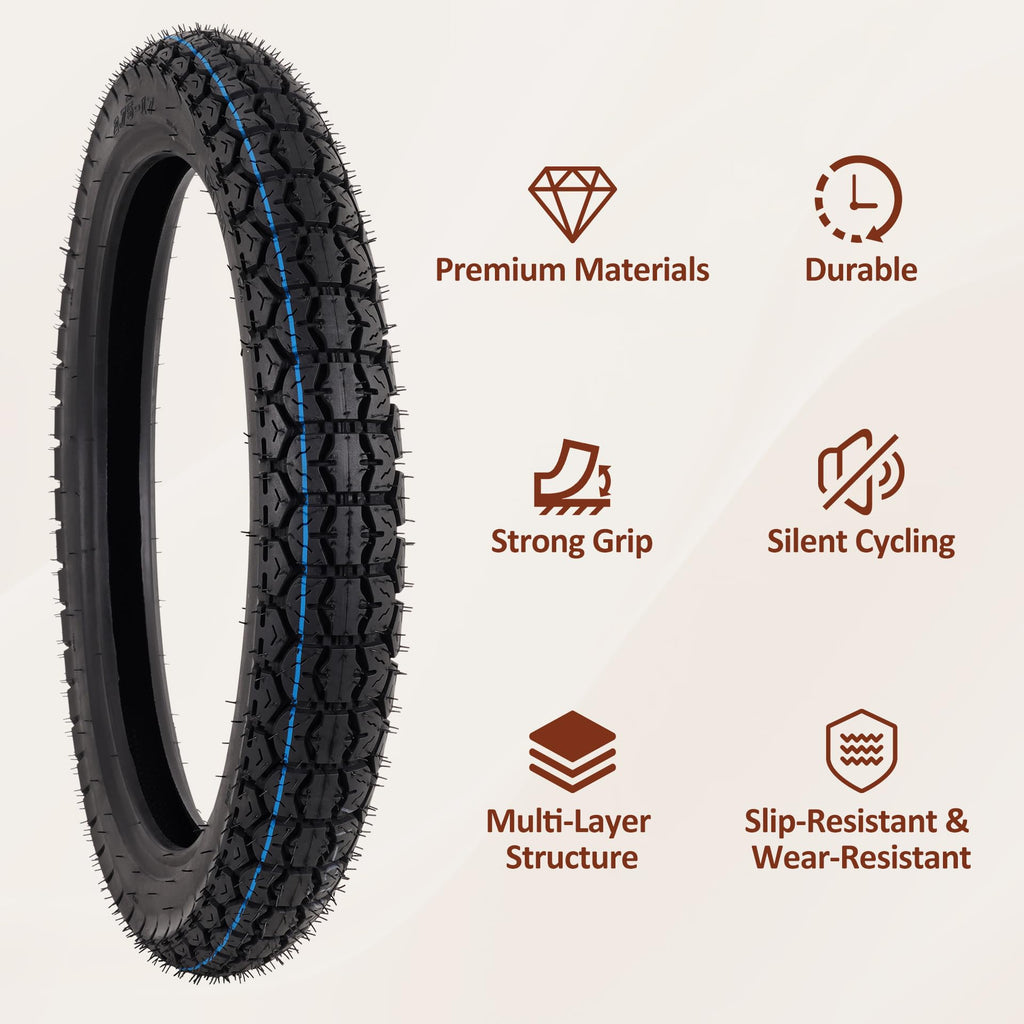 70/100-17 Tire and Inner Tube Set K5135