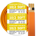 Orange 50FT Non-Metallic Sheathed Cable A54722