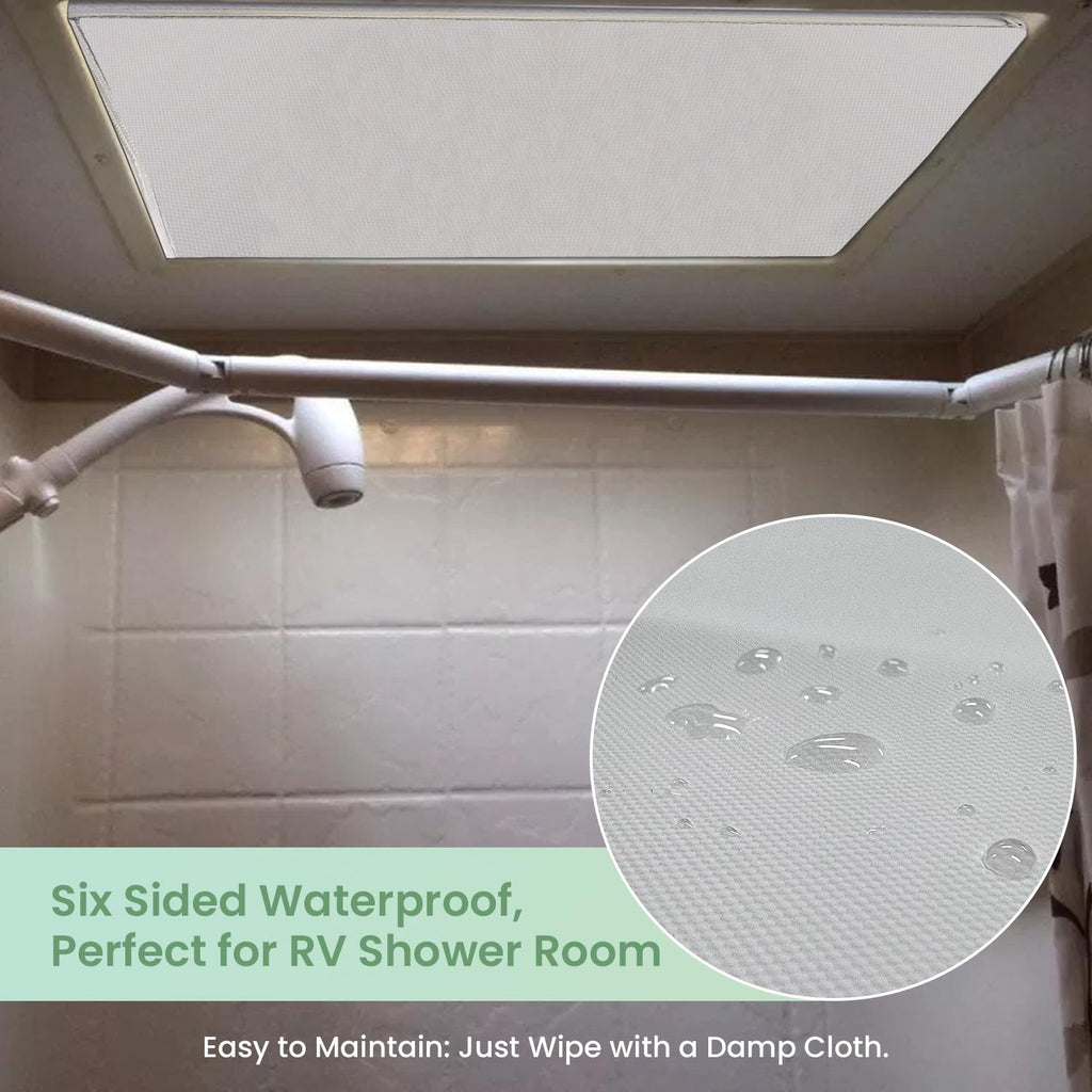 Waterproof Non Slip 14x14 In RV Vent Insulator and Camper Skylight Cover C95459