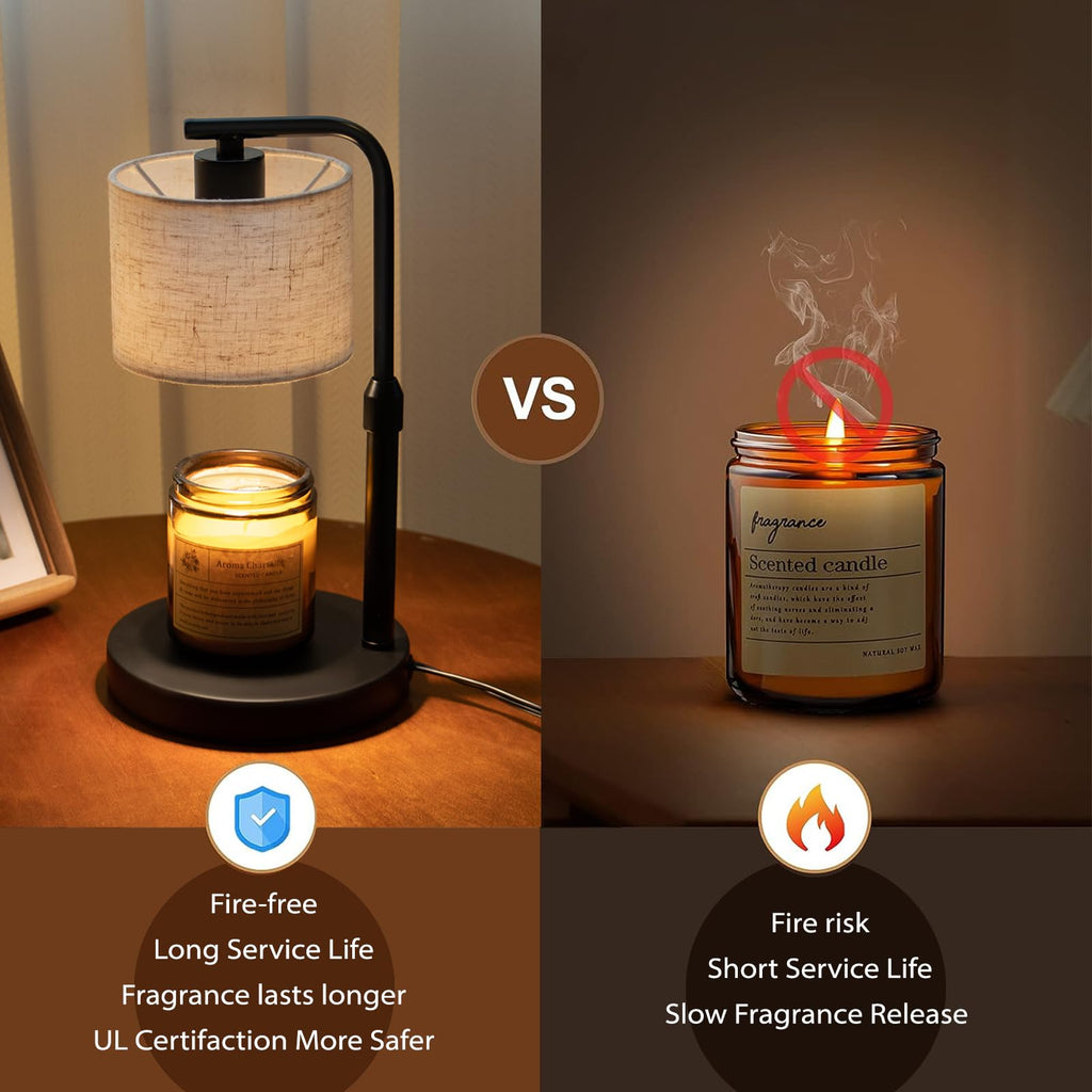 Dimmable Candle Warmer Lamp with Timer F78535