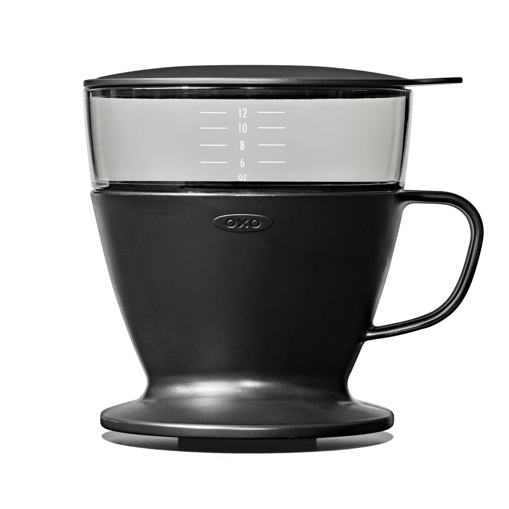 Single Serve Pour-Over Coffee Maker 12 oz Matte Black P17302