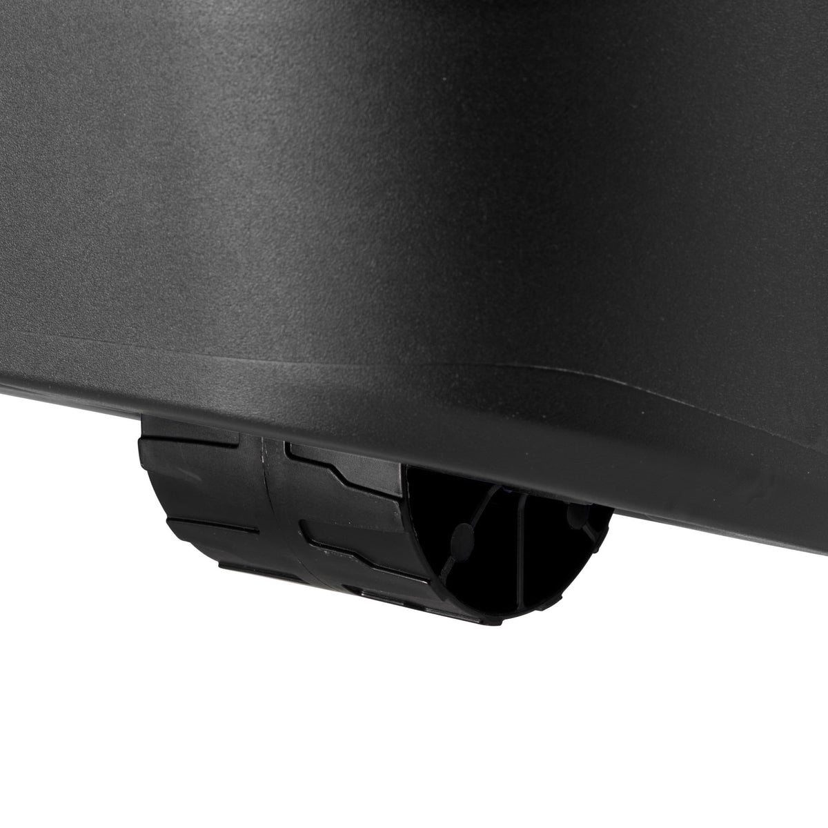 Black 22 Gallon Wheeled Plastic Storage Trunk F5762