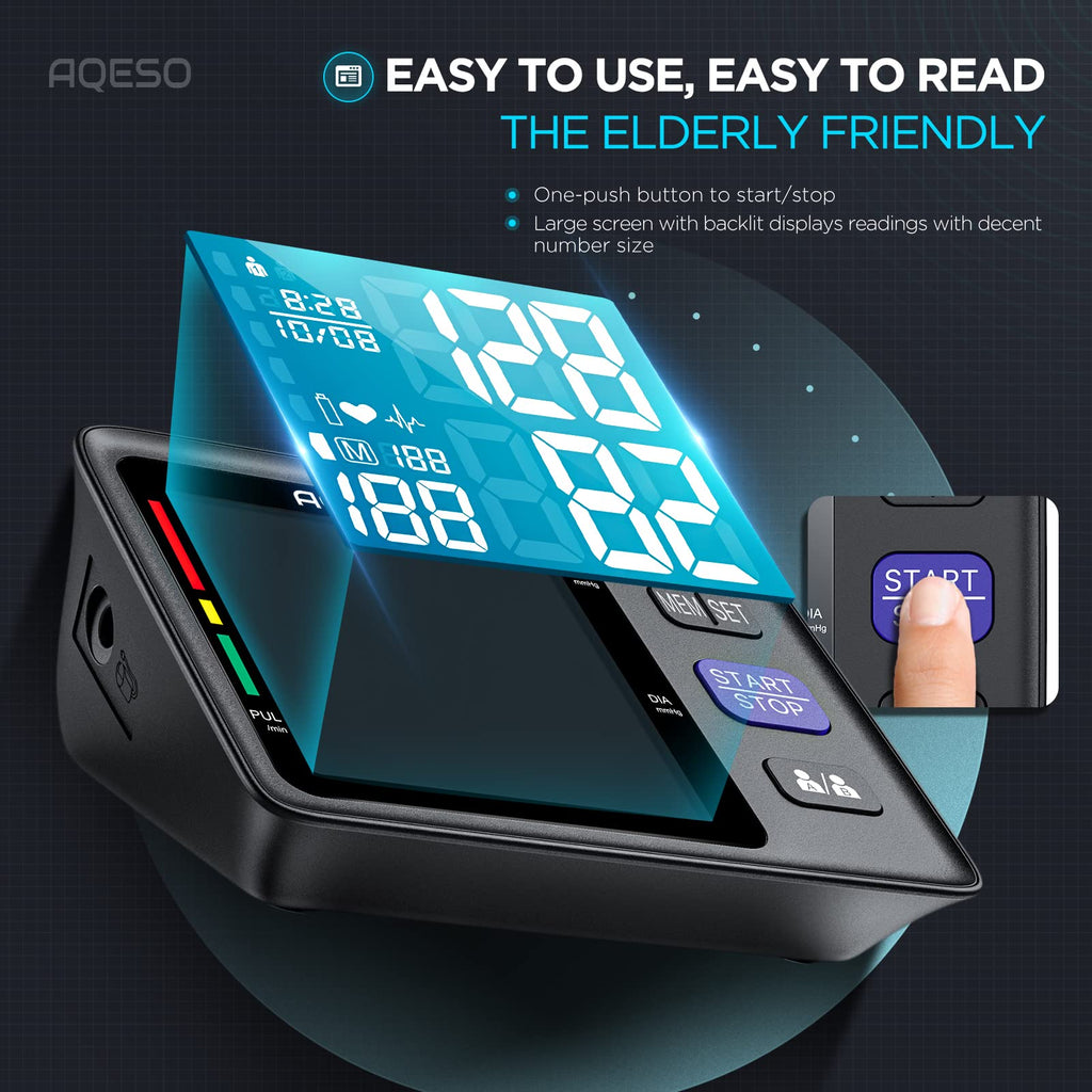 Automatic Upper Arm Blood Pressure Monitor, 3 Cuffs K58345