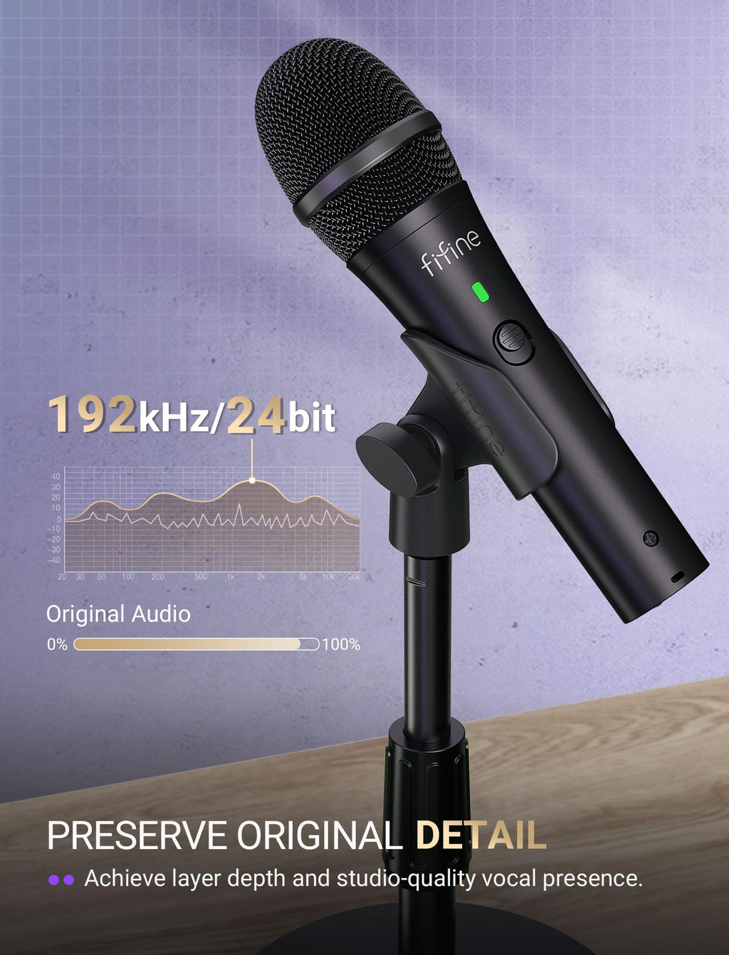 USB/XLR Dynamic Microphone M9020