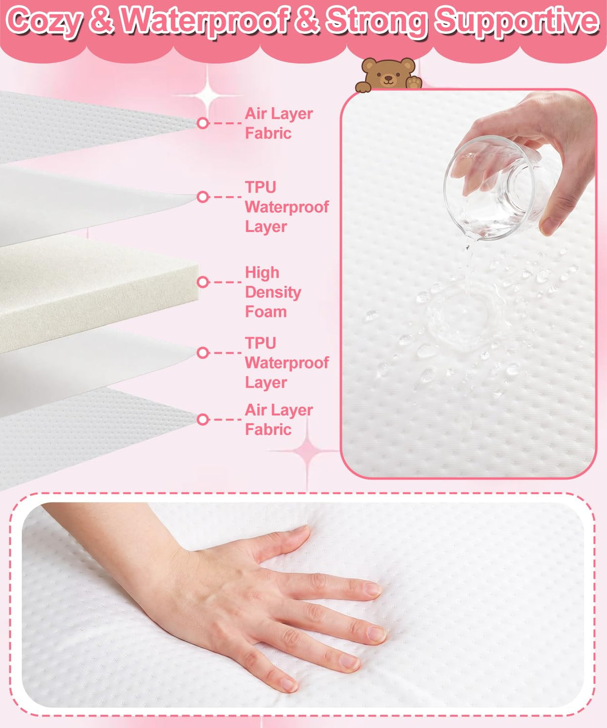 2'' Full Size Crib Mattress I6632