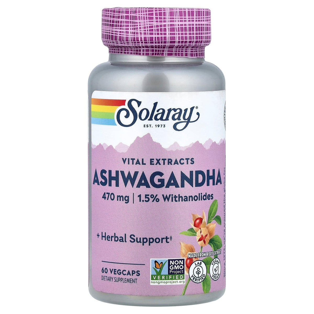 Ashwagandha 470 mg 60 VegCaps P171