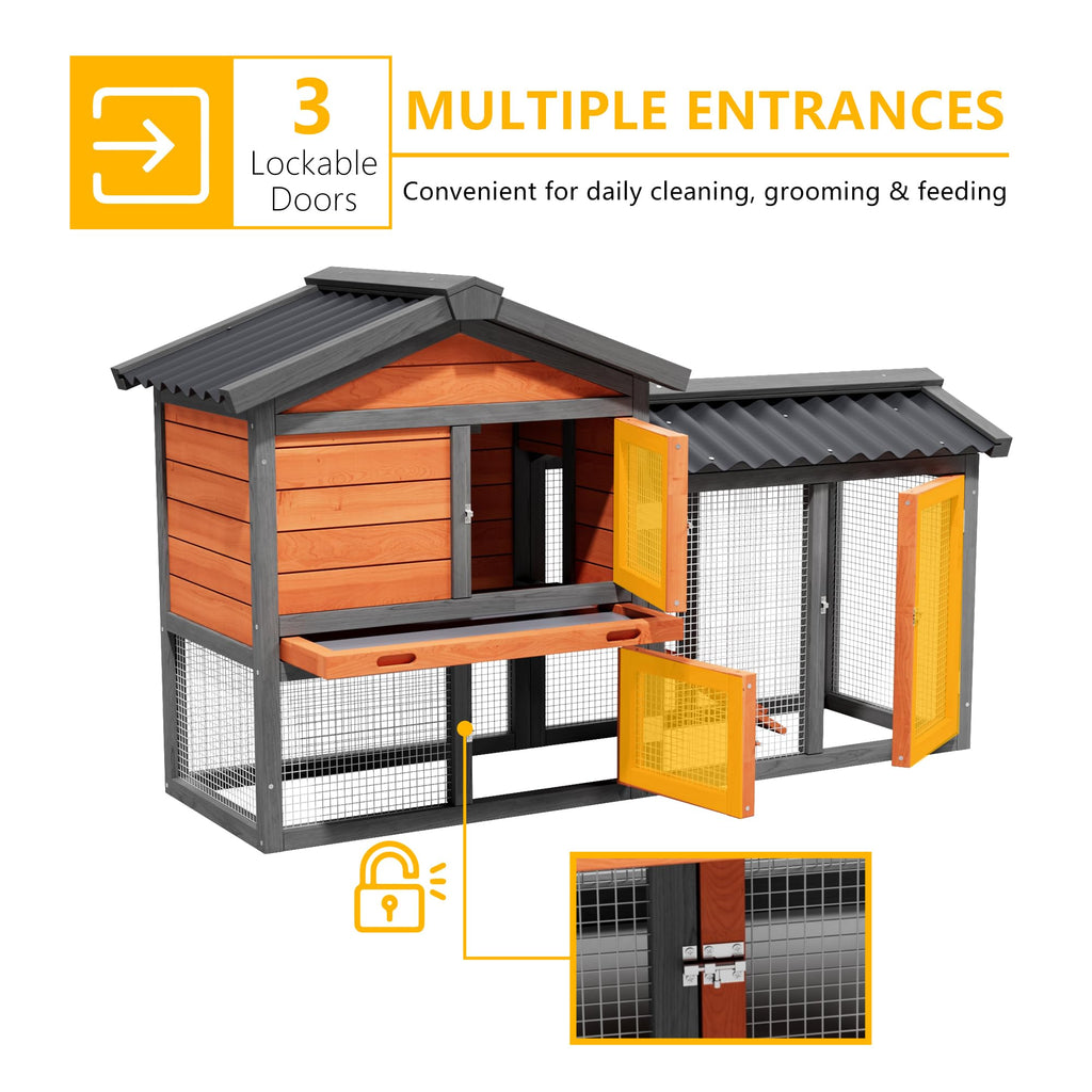 Wooden Chicken Coop I341