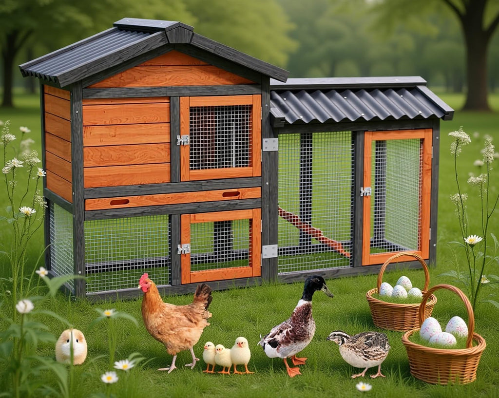 Wooden Chicken Coop I341