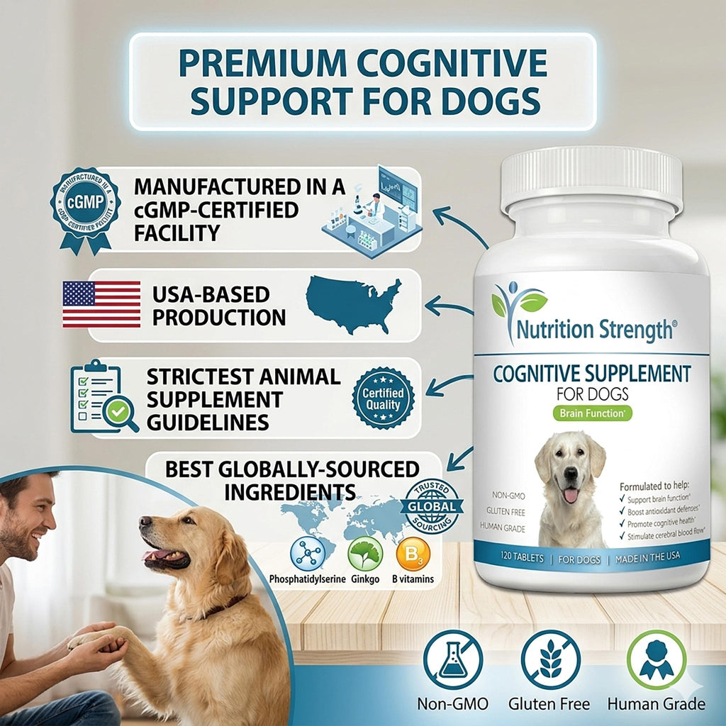 120 Chewable Tablets Cognitive Support Dog Supplement Y42221