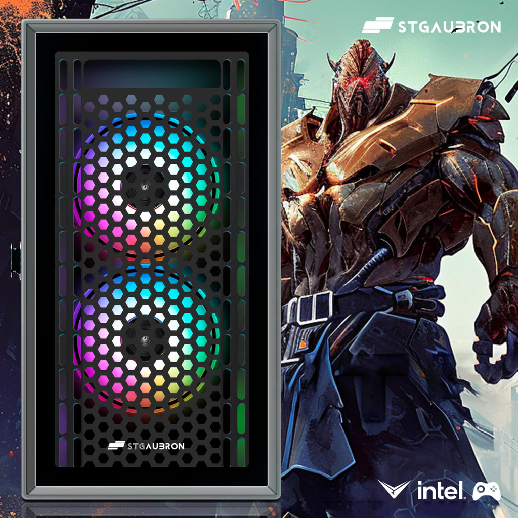 Gaming PC Bundle with 24Inch FHD LED Monitor, Intel Core i5, 16G RAM, 512G SSD W53998
