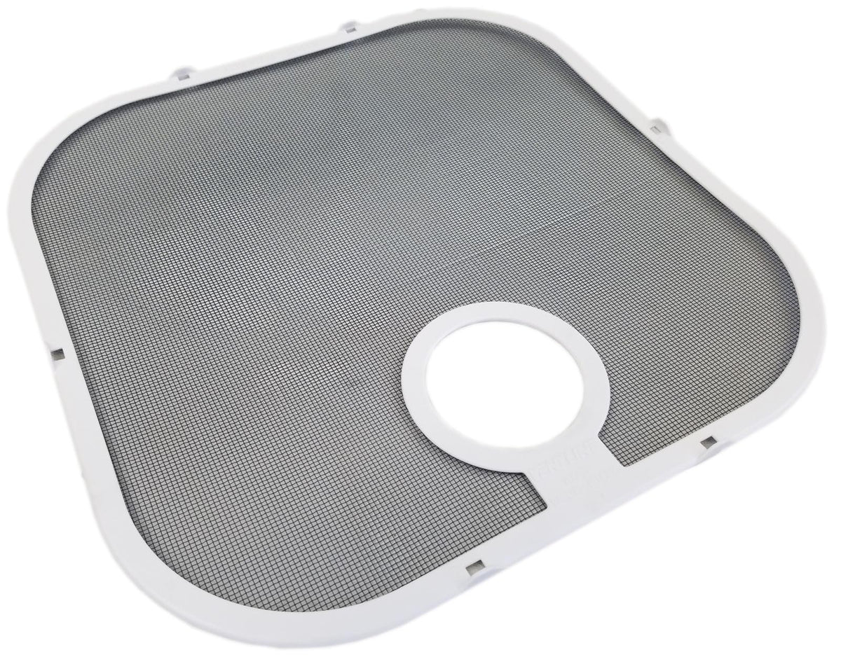 Non Powered RV Roof Vent White Lid V363