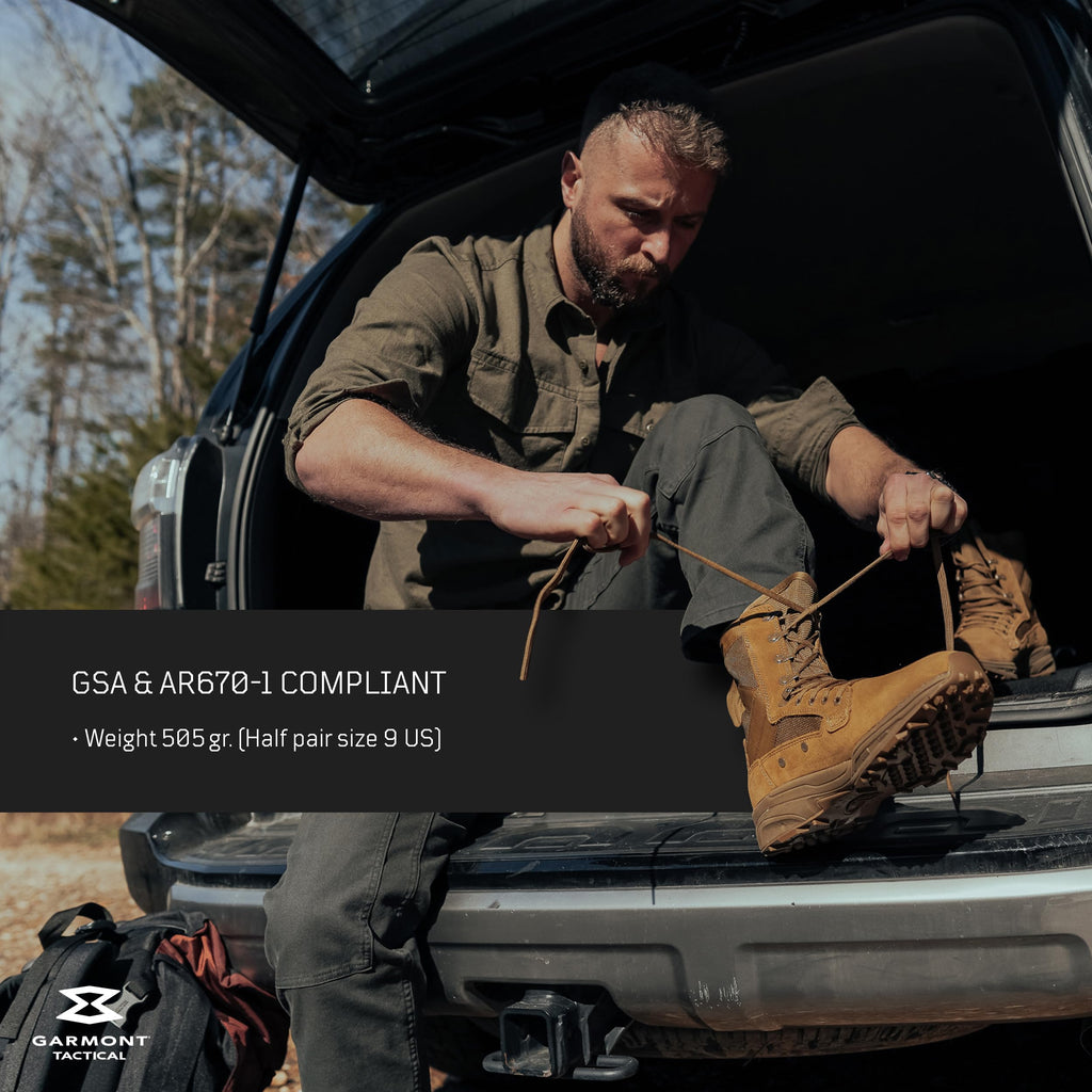 Suede Combat Boots K21507