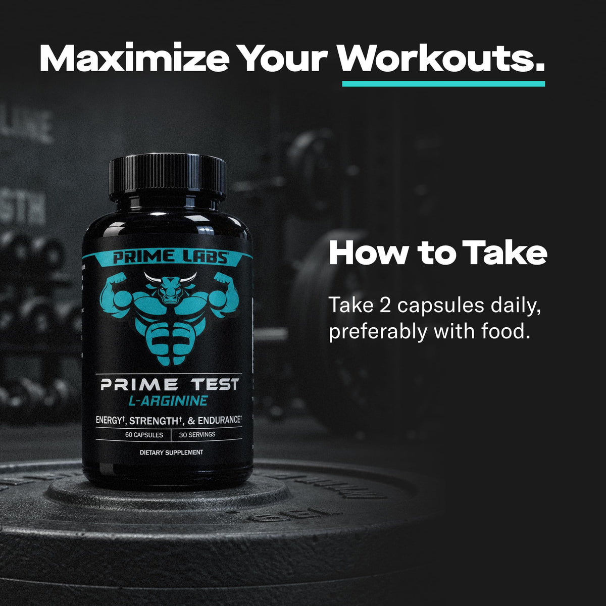 L Arginine 1500mg Nitric Oxide Supplements C993373