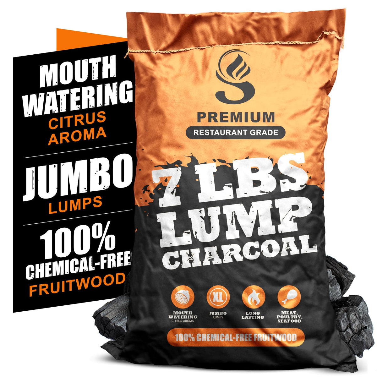 Grilling Charcoal 7 lbs T114