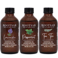 3 Pack Lavender Peppermint Tea Tree Essential Oils 4 Fl Oz W903
