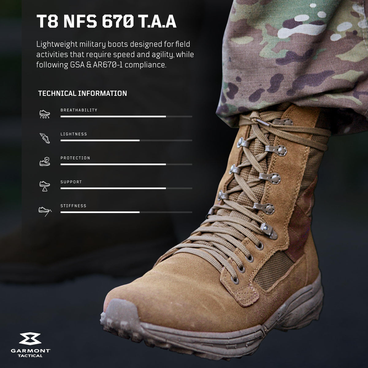 Suede Combat Boots K21507