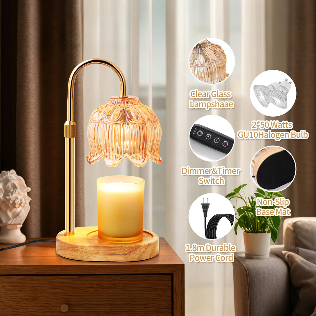 Candle Warmer Lamp with Timer M58911