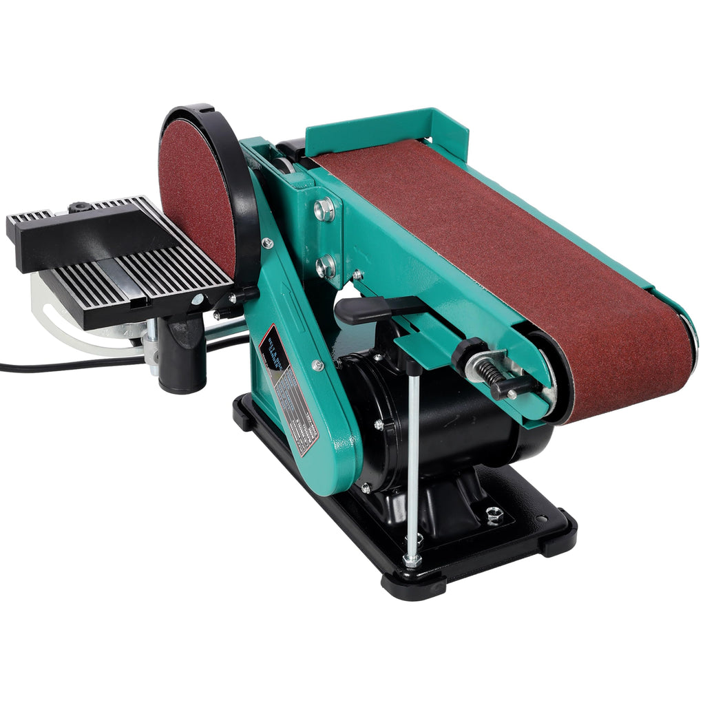 4 x 36 in. Belt Sander, 6" Disc Sander, 120V/60Hz Aluminum Worktable E556