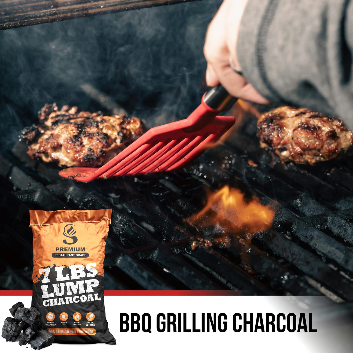 Grilling Charcoal 7 lbs T114