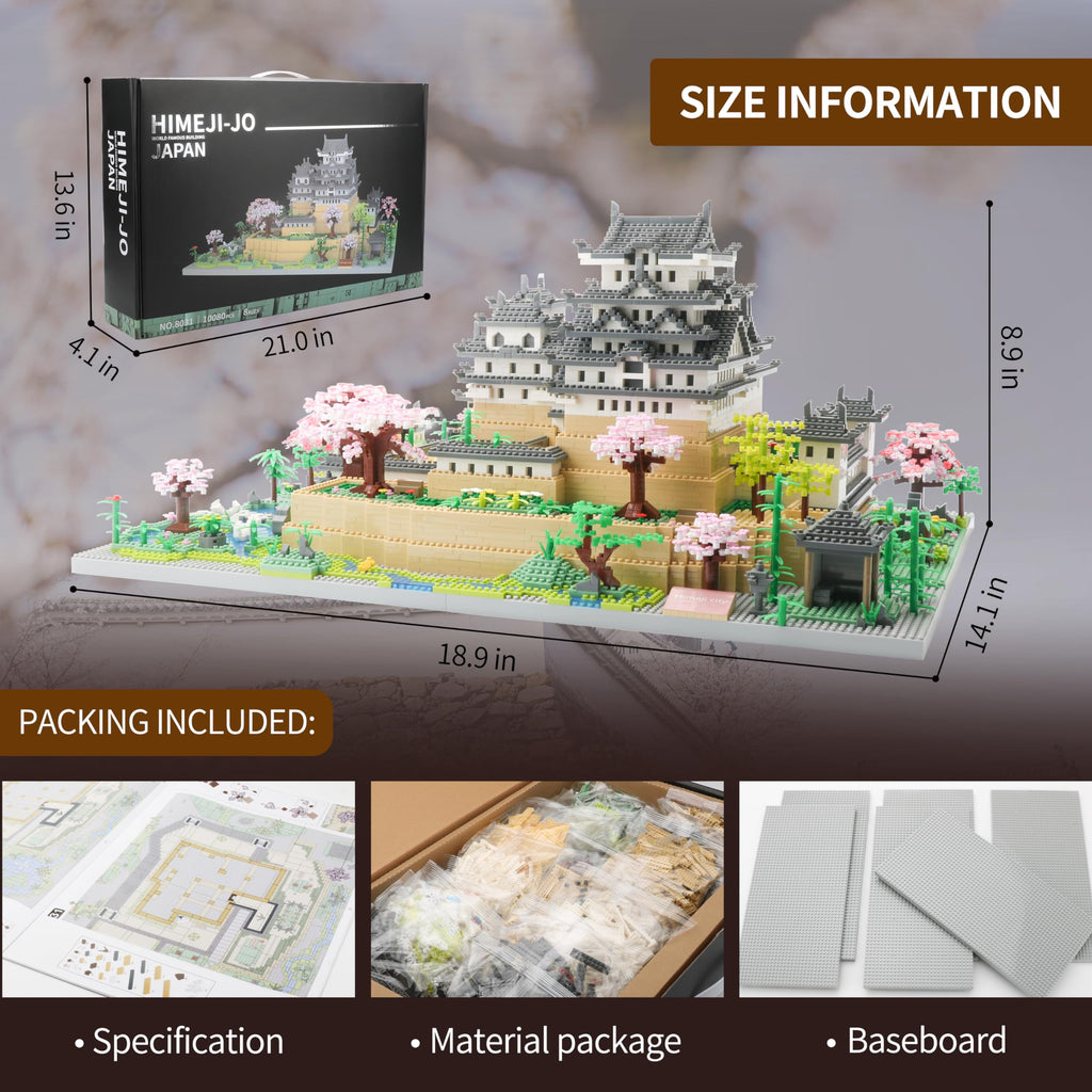 Miniature Building Blocks Model 10080 Pieces H276195