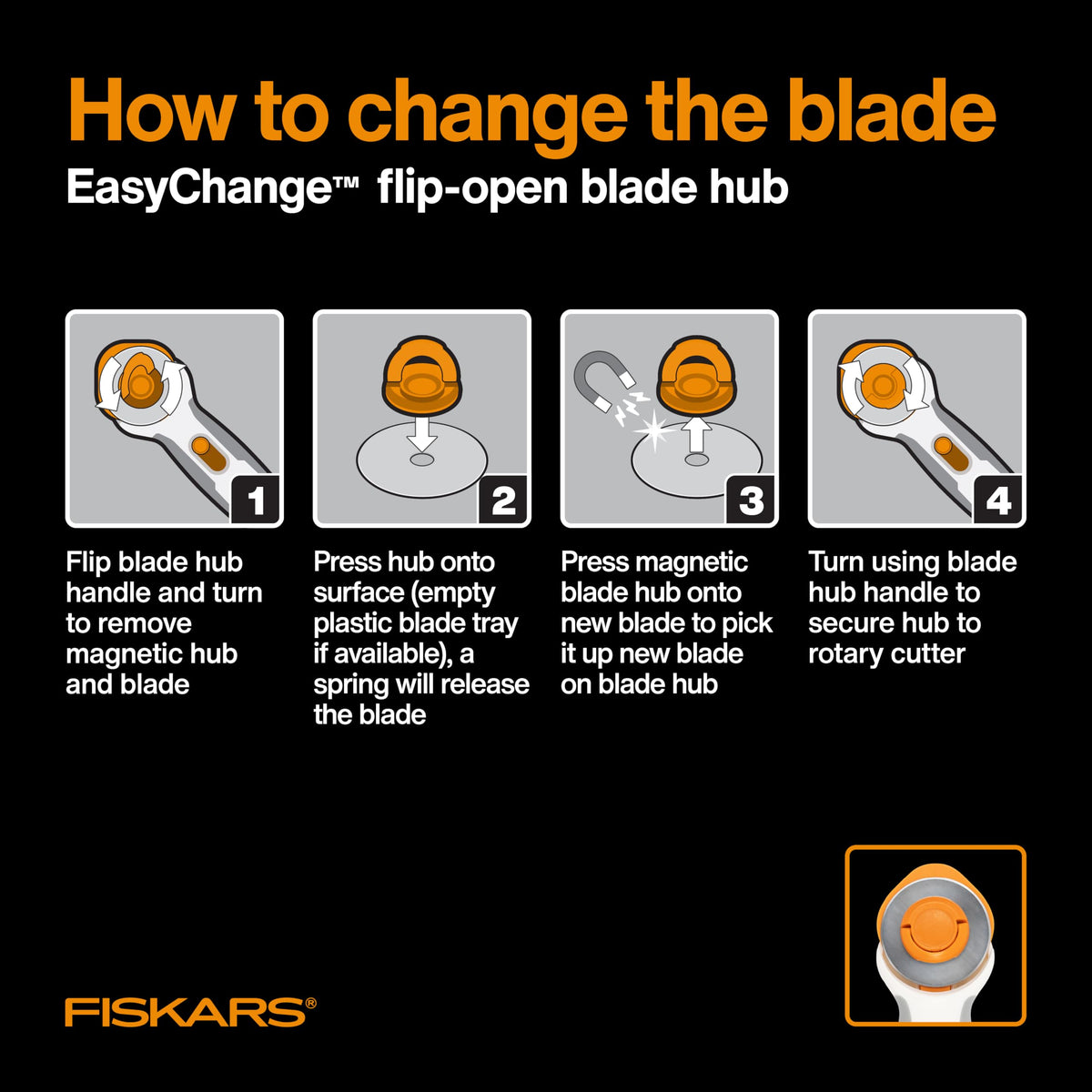 60mm Rotary Cutter Blade Replacements 5-Pack O106117