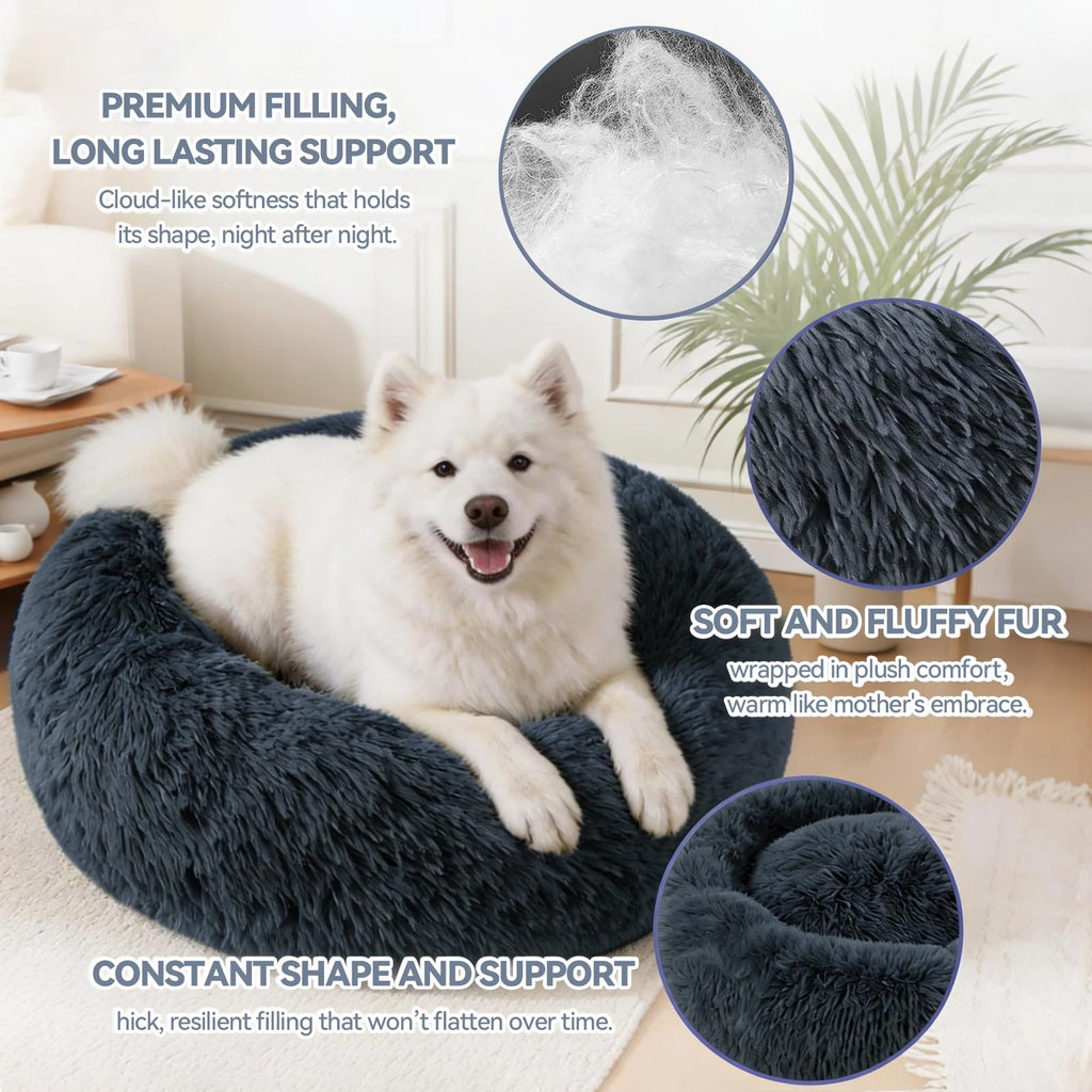 Washable 20" Donut Cat Bed Y2764