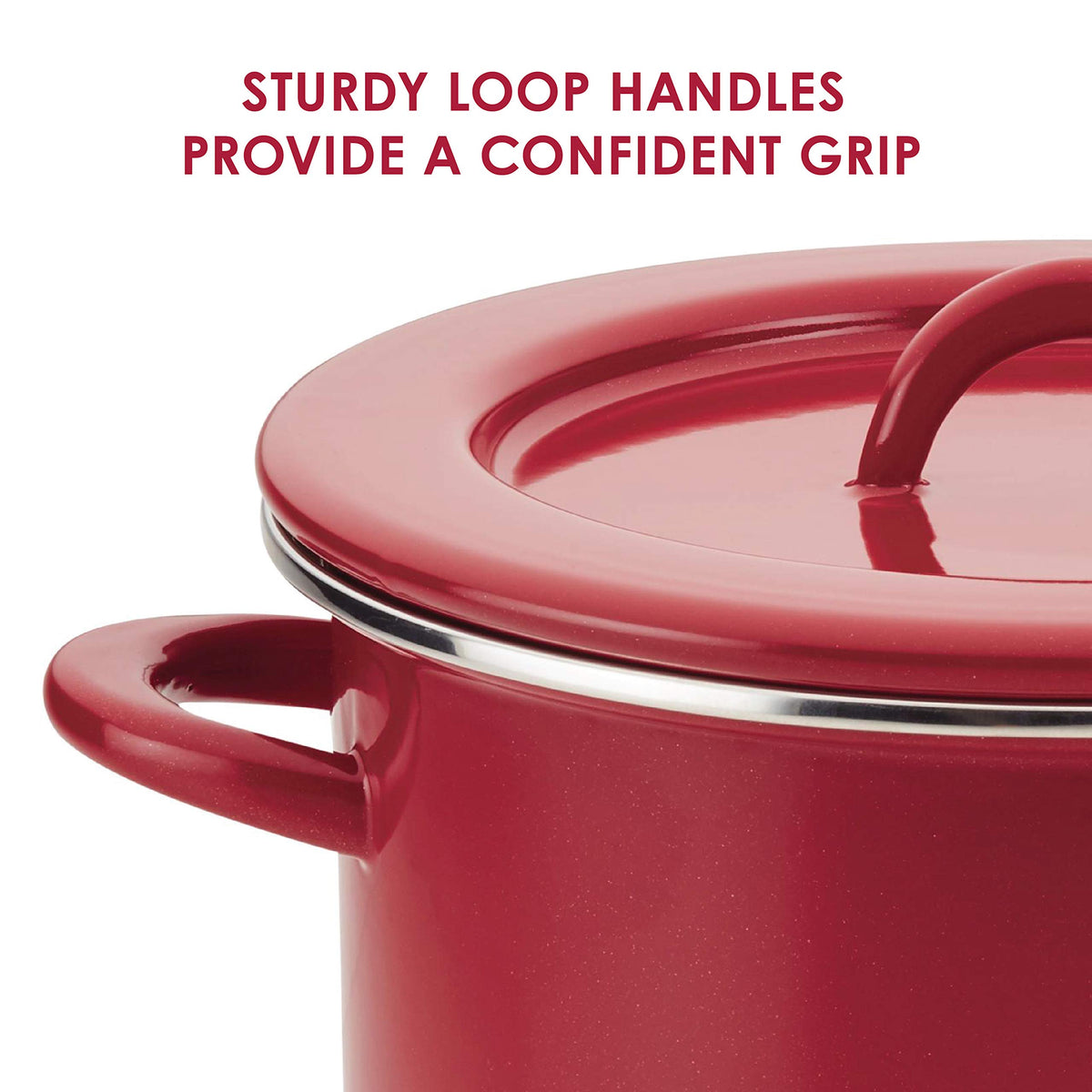 12 qt Induction Stock Pot with Lid K4133