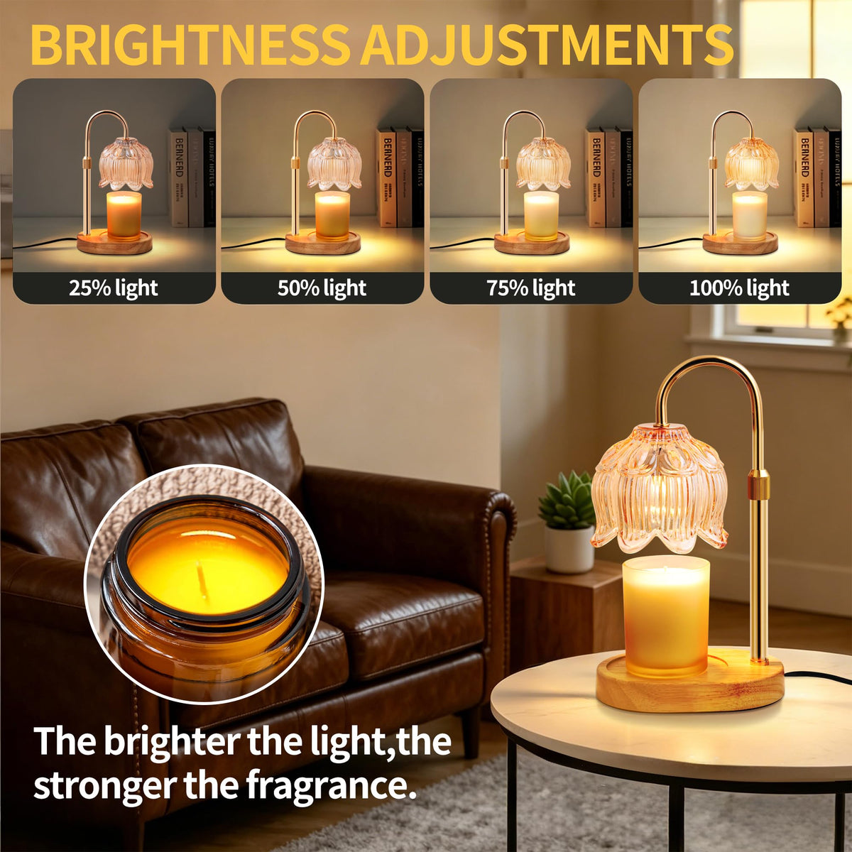 Candle Warmer Lamp with Timer M58911