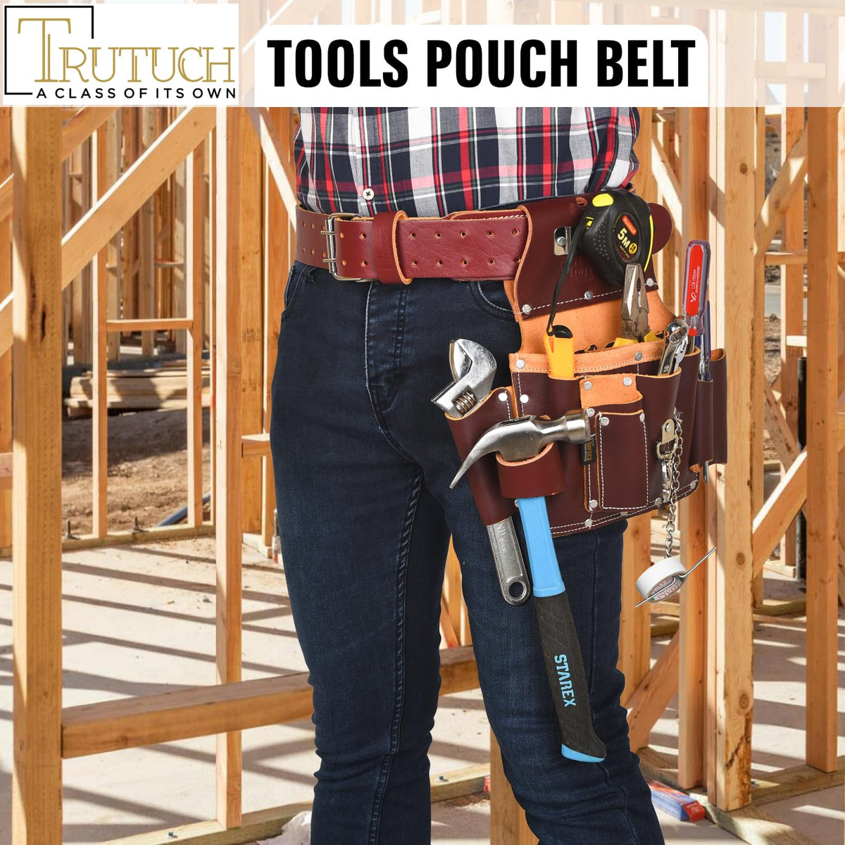 Leather Work Tool Belt Q54940