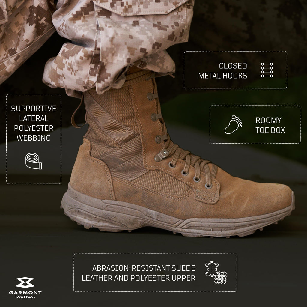 Suede Combat Boots K21507