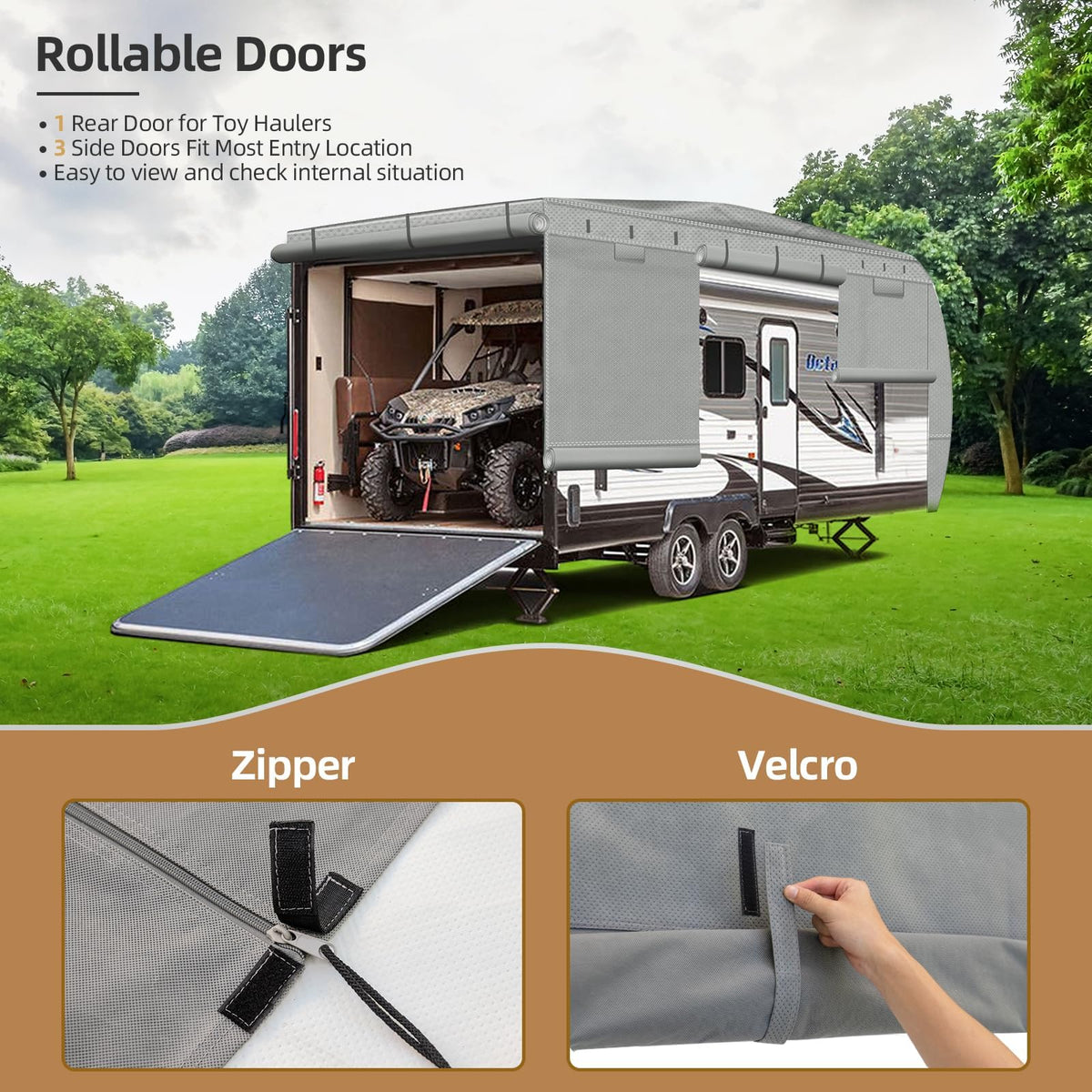 14-16 ft Travel Trailer RV Cover O590284
