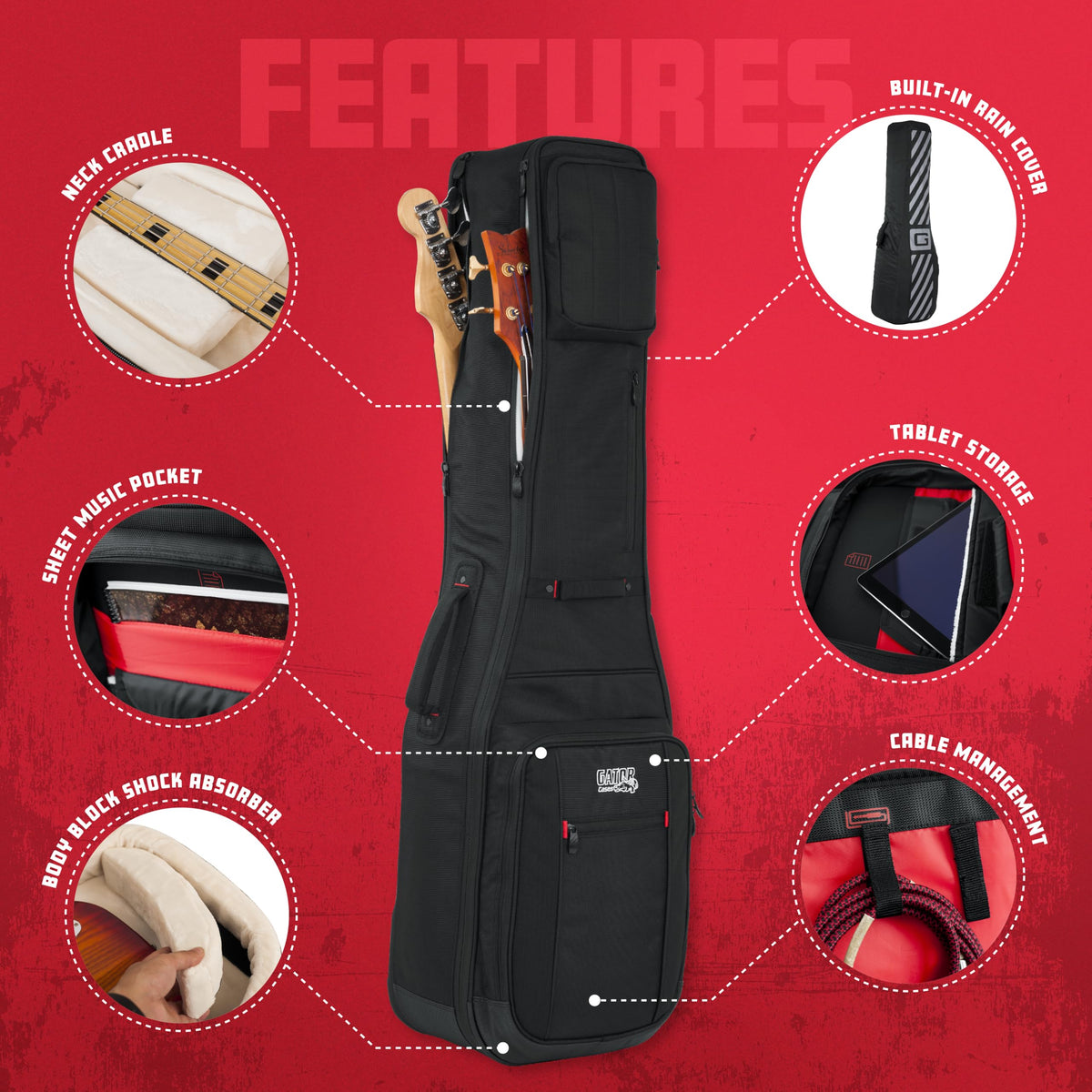 Double Bass Guitar Gig Bag N61117