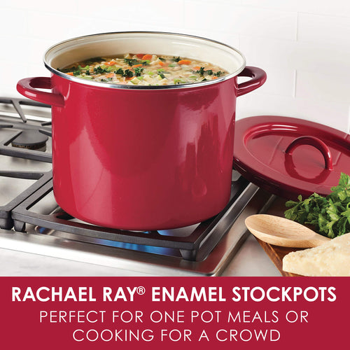 12 qt Induction Stock Pot with Lid K4133