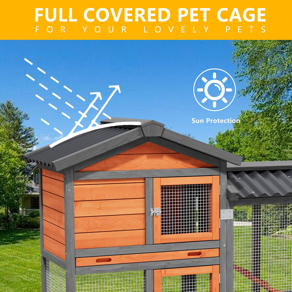 Wooden Chicken Coop I341