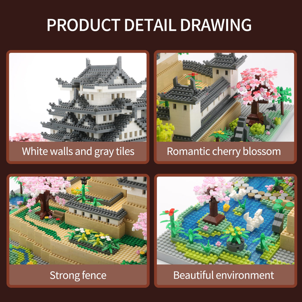 Miniature Building Blocks Model 10080 Pieces H276195
