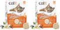 Pea Husk Clumping Cat Litter 12.3 lb Pack of 2 J793