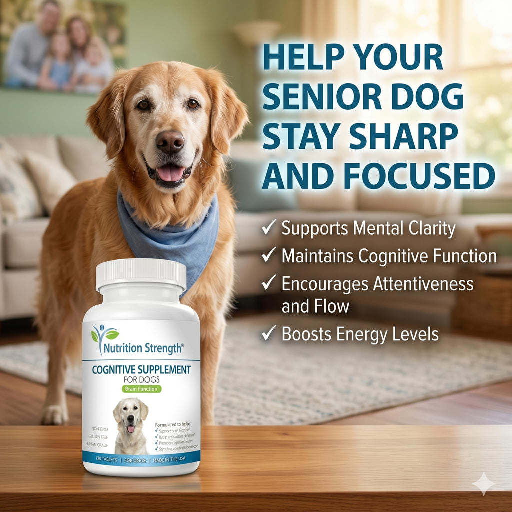 120 Chewable Tablets Cognitive Support Dog Supplement Y42221