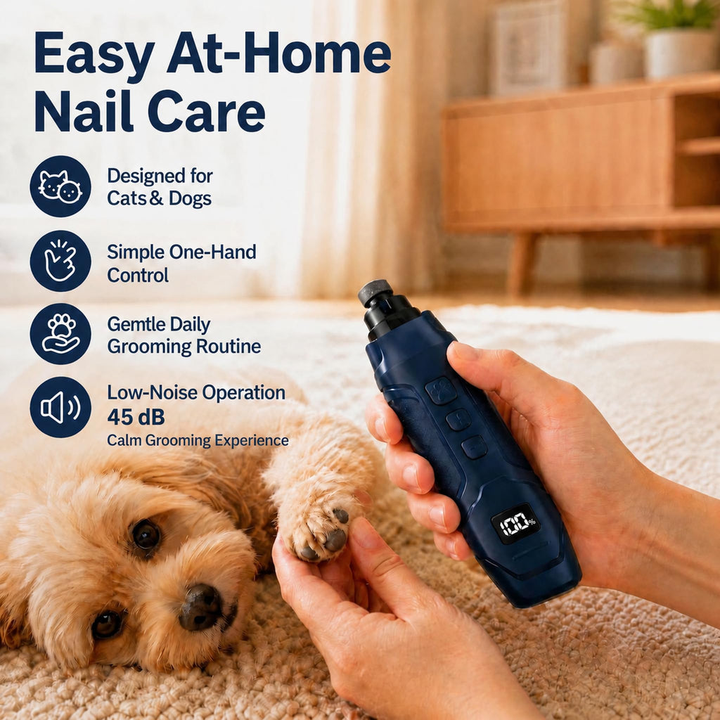Dog Nail Grinder 16-Speed with LED Light S388064