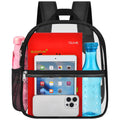 Clear Backpack 12x6x11 J3166