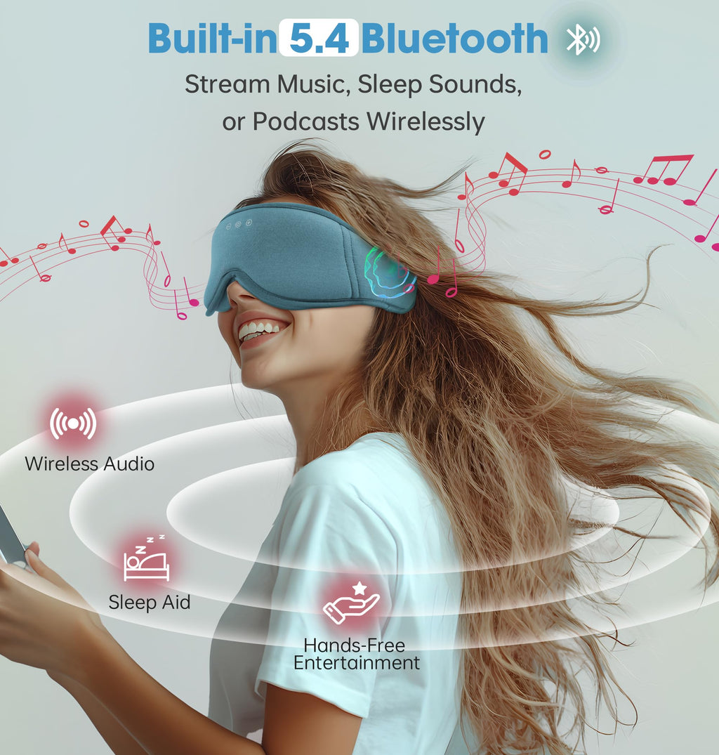 3D Bluetooth Sleep Mask Q854