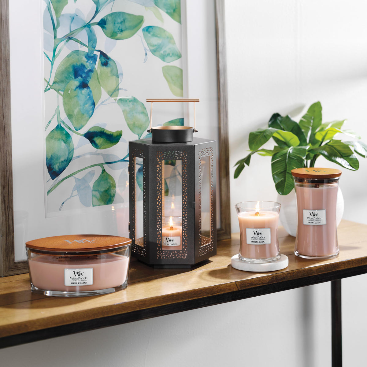 Vanilla & Sea Salt Scented Candle Q2011