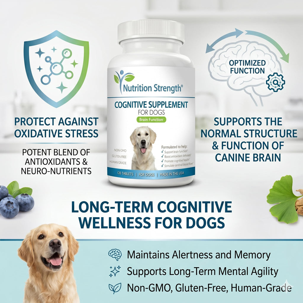120 Chewable Tablets Cognitive Support Dog Supplement Y42221
