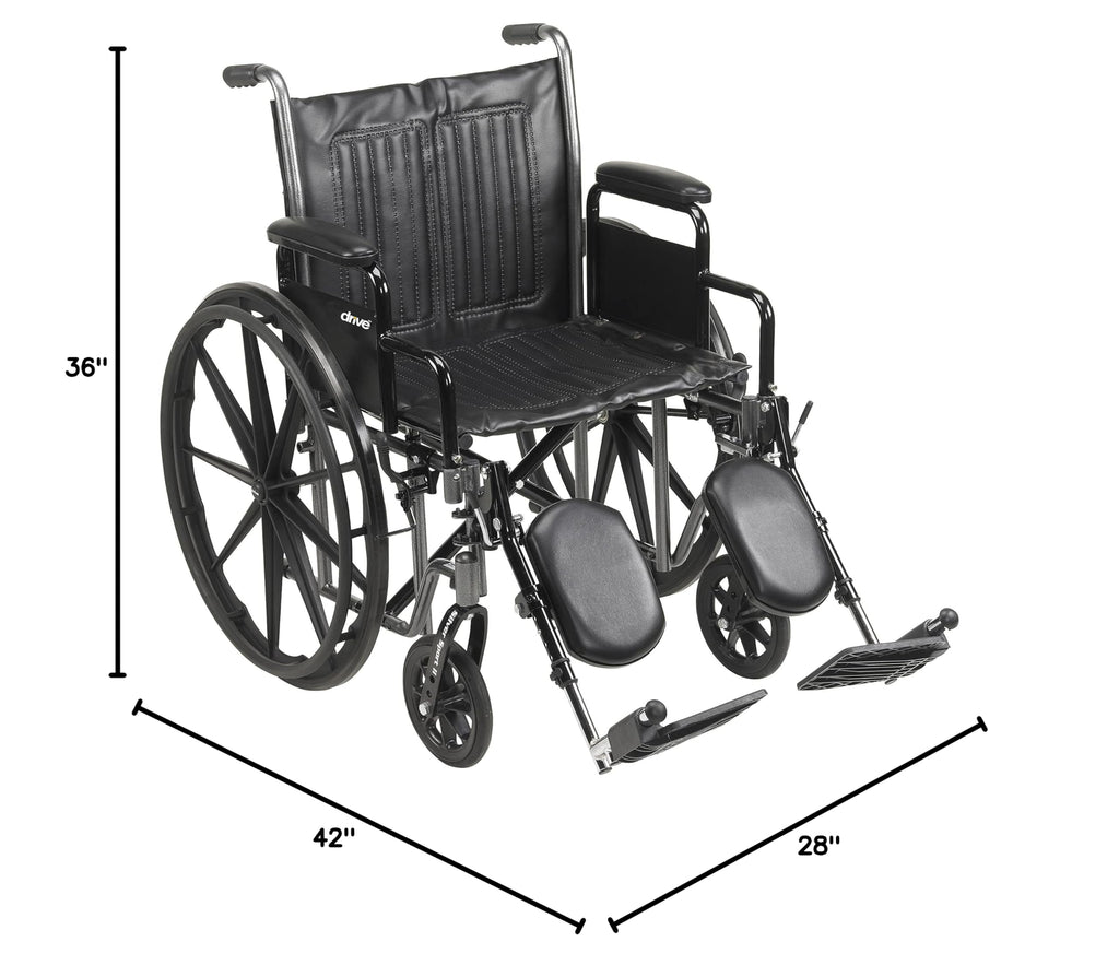 Silver Sport 2 Transport Wheelchair W74945