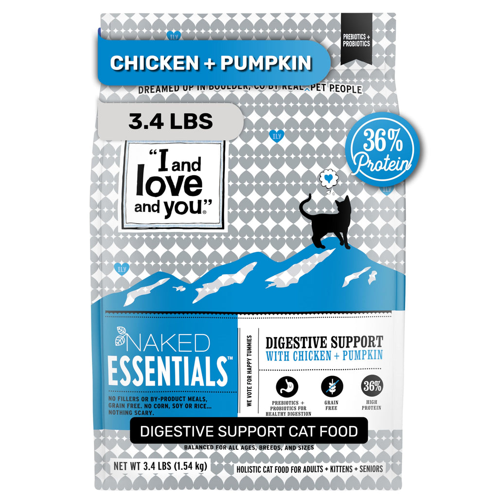 Grain Free Chicken Pumpkin Dry Cat Food T745